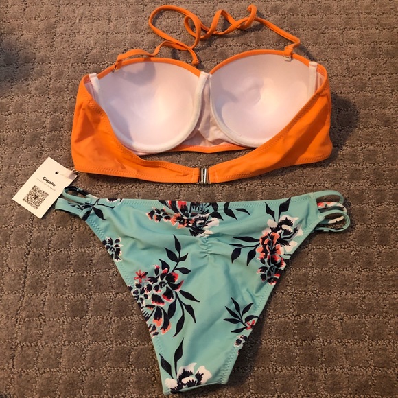 SALE-Cupshe Tropical Print Bikini - Picture 4 of 8